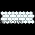 LiteMark Reflective 1 Inch Hexagon Sticker Decals for Helmets  Bicycles  Strollers  Wheelchairs and More - Pack of 36 - B06WP5QLJG